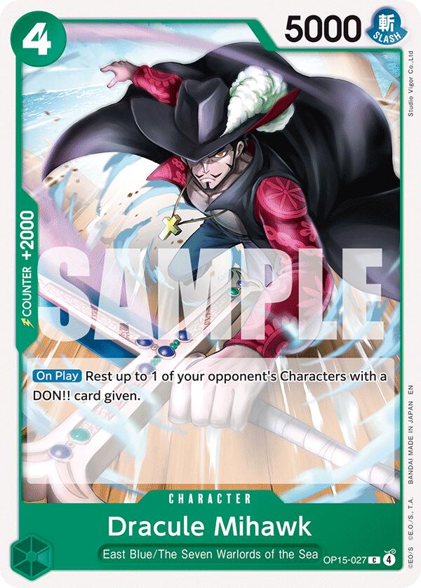 Dracule Mihawk [Adventure on Kami's Island] Bandai