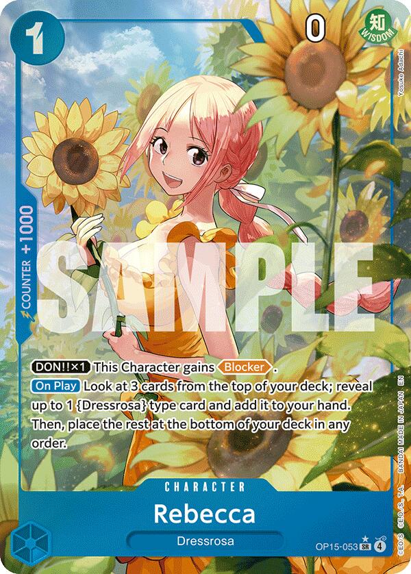 Rebecca (Alternate Art) [Adventure on Kami's Island] Bandai