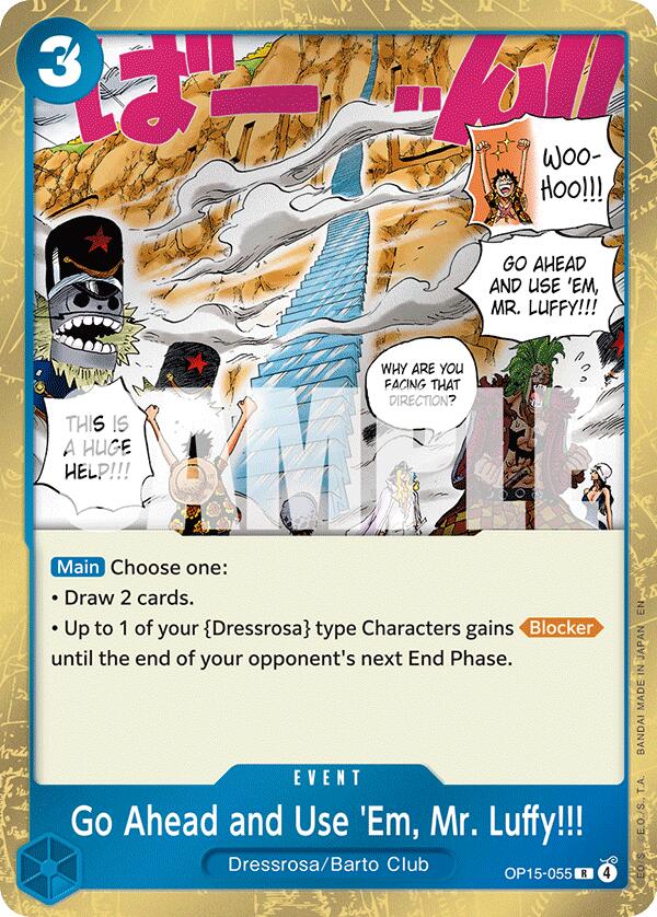 Go Ahead and Use 'Em, Mr. Luffy!!! [Adventure on Kami's Island] Bandai