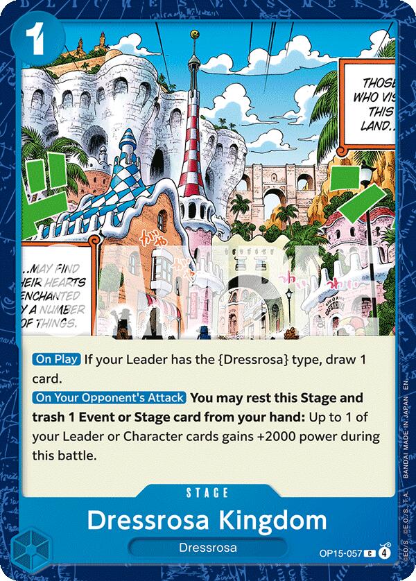 Dressrosa Kingdom [Adventure on Kami's Island] Bandai