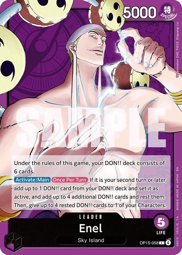 Enel [Adventure on Kami's Island] Bandai