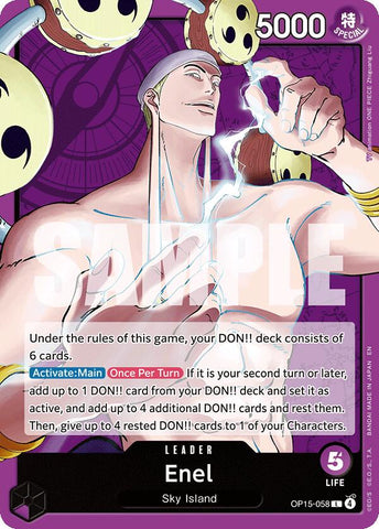 Enel [Adventure on Kami's Island] Bandai