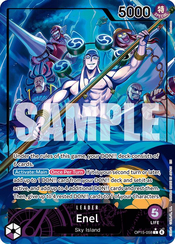Enel (Alternate Art) [Adventure on Kami's Island] Bandai