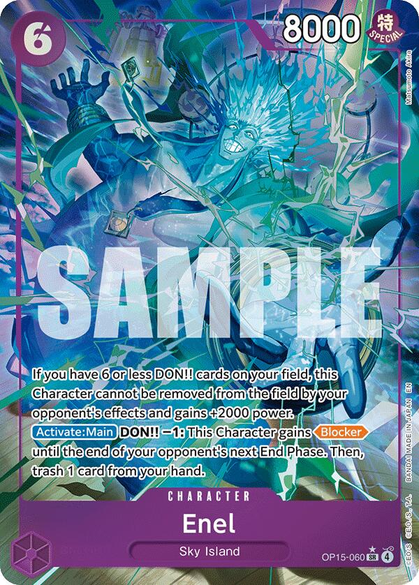 Enel (Alternate Art) [Adventure on Kami's Island] Bandai