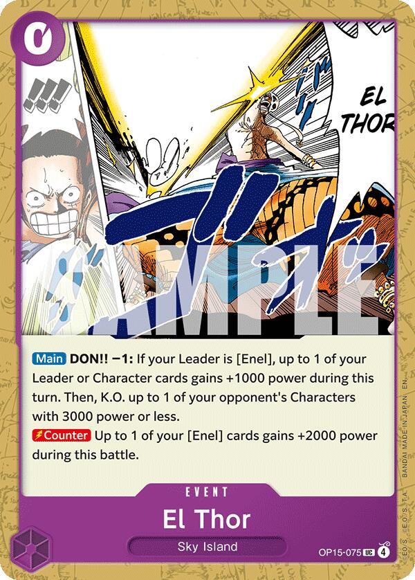El Thor [Adventure on Kami's Island] Bandai