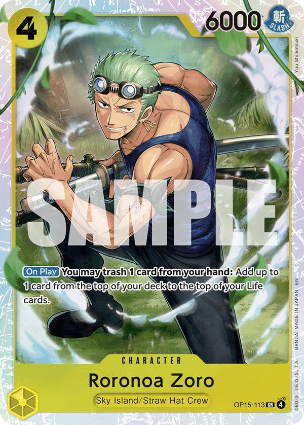 Roronoa Zoro [Adventure on Kami's Island] Bandai