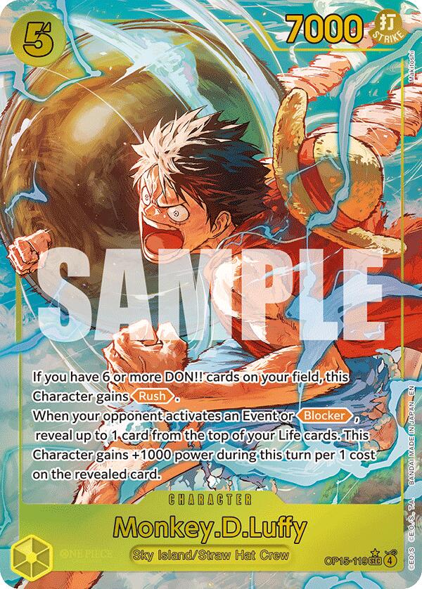 Monkey.D.Luffy (Alternate Art) [Adventure on Kami's Island] Bandai