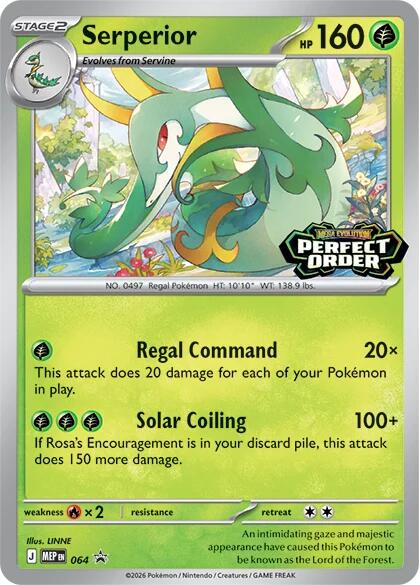 Serperior (064) [Mega Evolution Promo] Pokémon