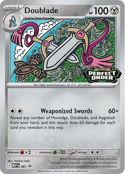 Doublade (067) [Mega Evolution Promo] Pokémon