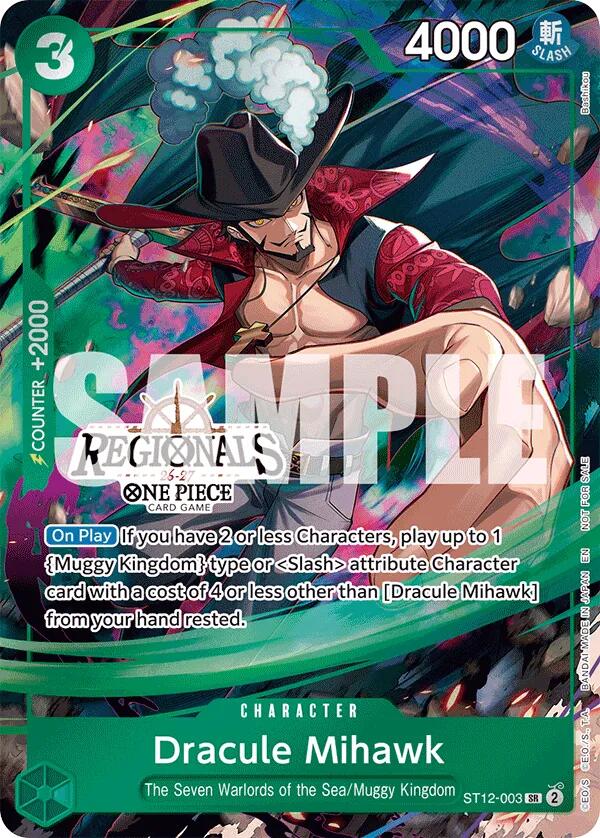 Dracule Mihawk (Regional Participation Pack 2026 Vol.1) [One Piece Promotion Cards] Bandai