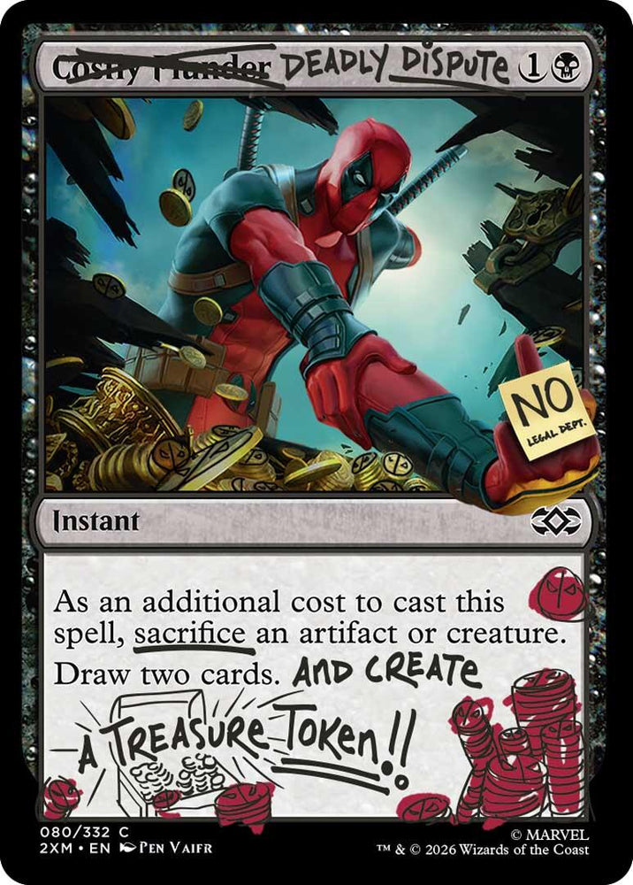 Deadly Dispute (080) [Secret Lair Drop Series] Magic: The Gathering