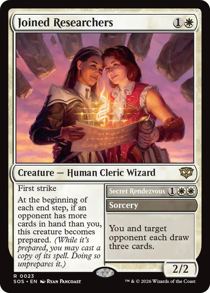 Joined Researchers [Secrets of Strixhaven] Magic: The Gathering