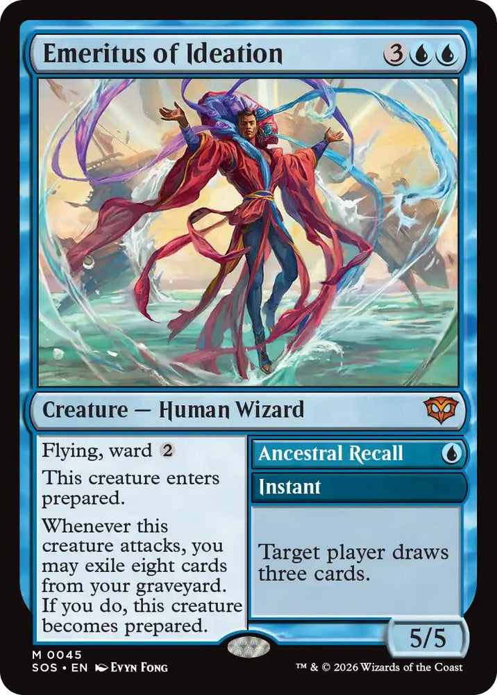 Emeritus of Ideation [Secrets of Strixhaven] Magic: The Gathering