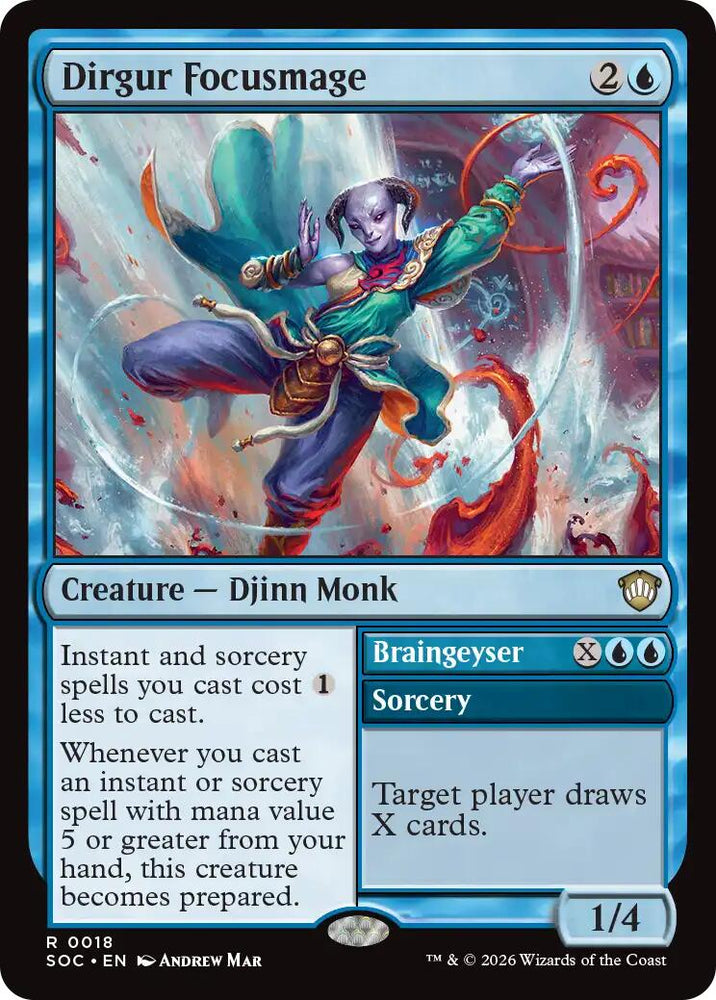 Dirgur Focusmage [Secrets of Strixhaven Commander] Magic: The Gathering