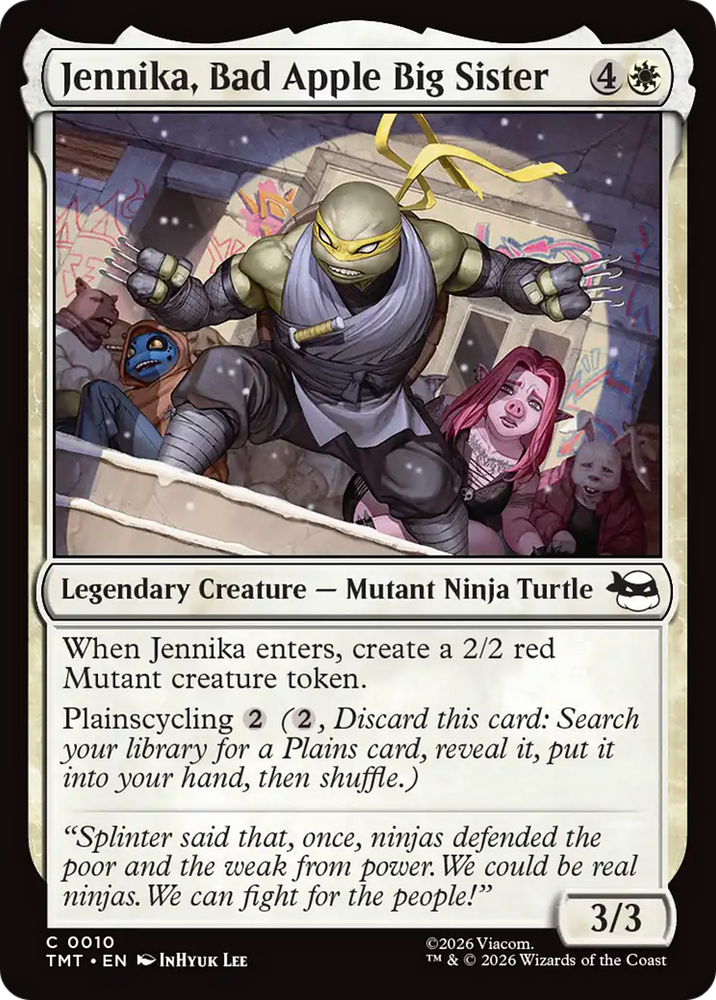 Jennika, Bad Apple Big Sister [Teenage Mutant Ninja Turtles] Magic: The Gathering