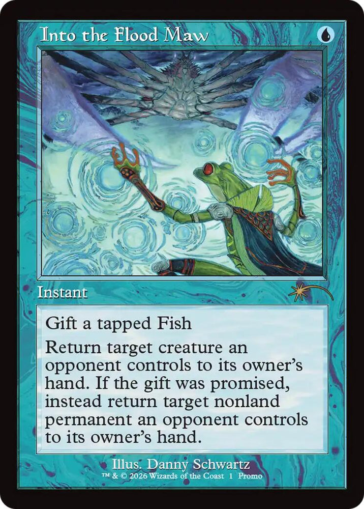 Into the Flood Maw (Retro Frame) [Wizards Play Network 2026] Magic: The Gathering