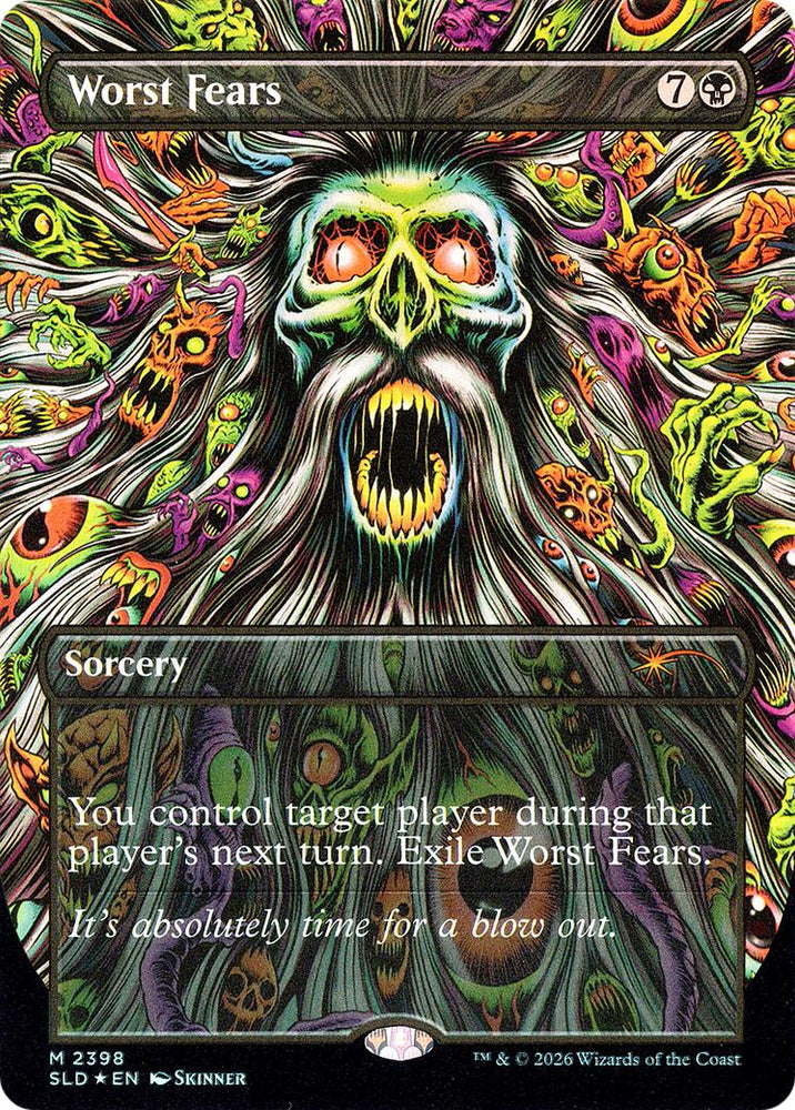 Worst Fears [Secret Lair Drop Series] Magic: The Gathering