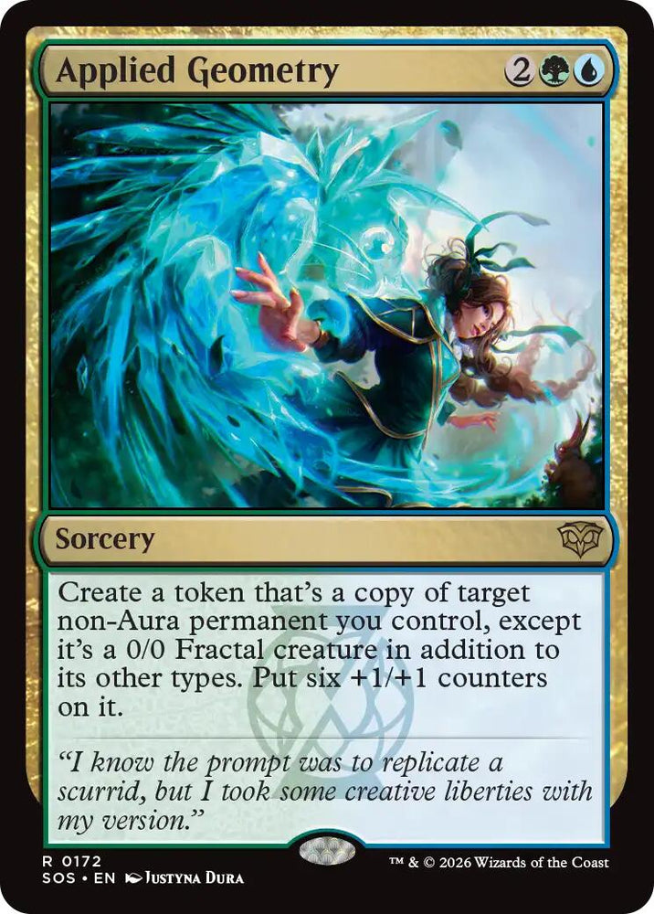 Applied Geometry [Secrets of Strixhaven] Magic: The Gathering