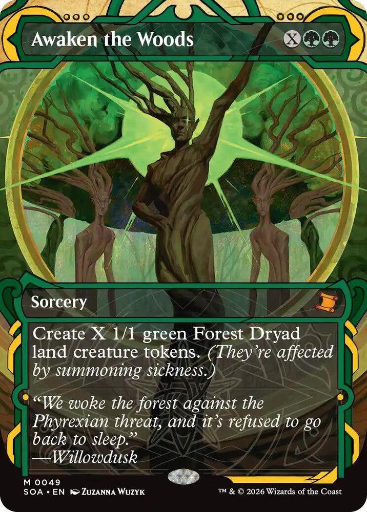 Awaken the Woods [Secrets of Strixhaven: Mystical Archive] Magic: The Gathering