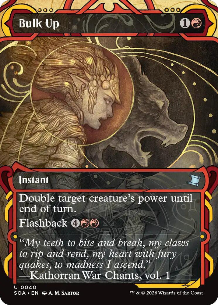 Bulk Up [Secrets of Strixhaven: Mystical Archive] Magic: The Gathering