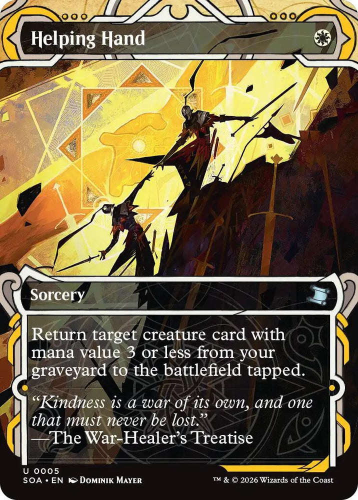 Helping Hand [Secrets of Strixhaven: Mystical Archive] Magic: The Gathering
