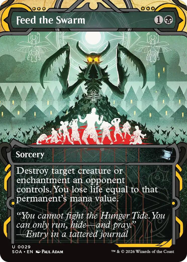 Feed the Swarm [Secrets of Strixhaven: Mystical Archive] Magic: The Gathering
