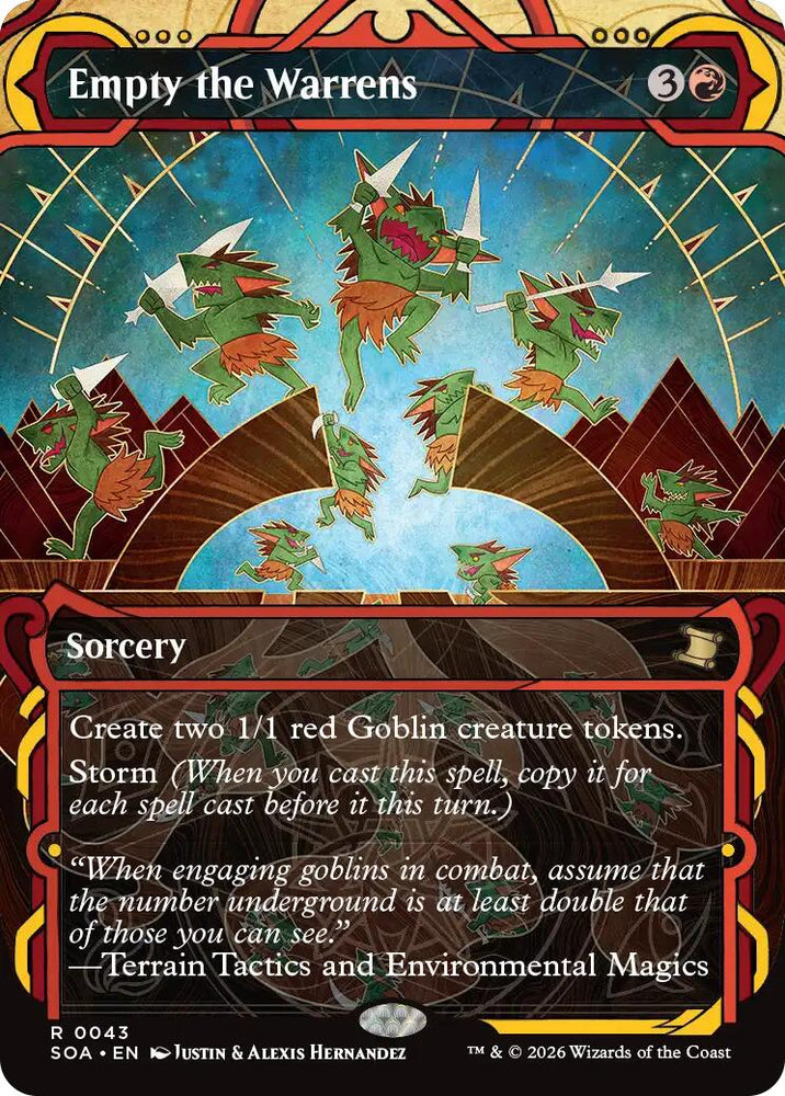 Empty the Warrens [Secrets of Strixhaven: Mystical Archive] Magic: The Gathering