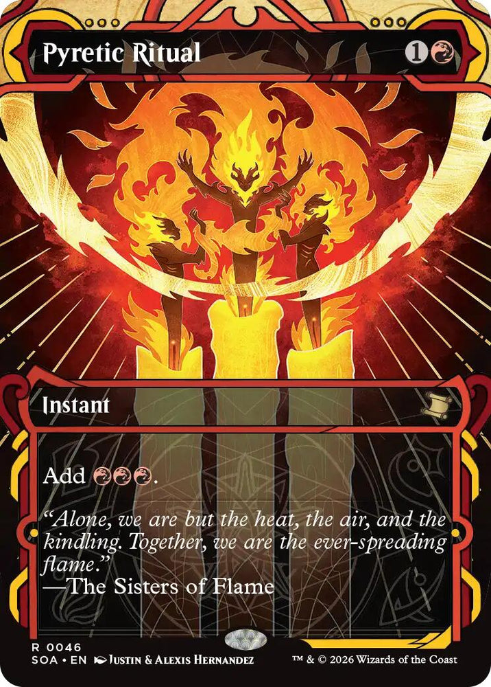 Pyretic Ritual [Secrets of Strixhaven: Mystical Archive] Magic: The Gathering