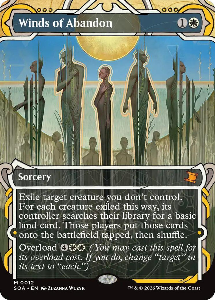 Winds of Abandon [Secrets of Strixhaven: Mystical Archive] Magic: The Gathering