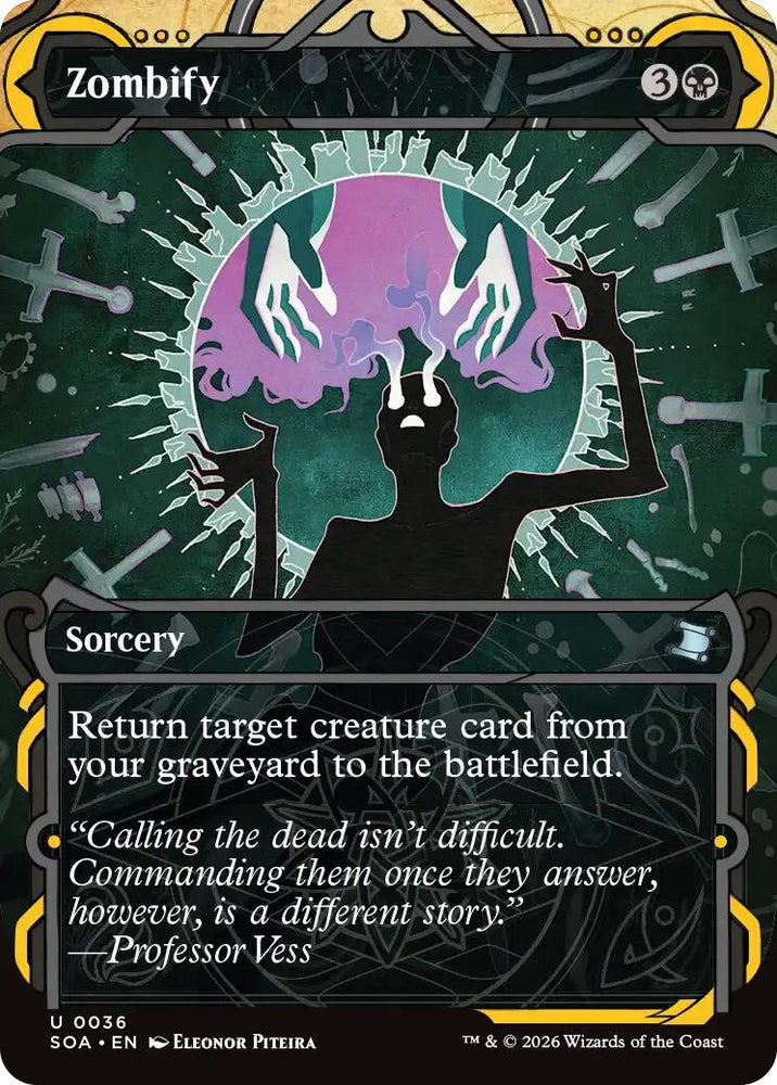 Zombify [Secrets of Strixhaven: Mystical Archive] Magic: The Gathering