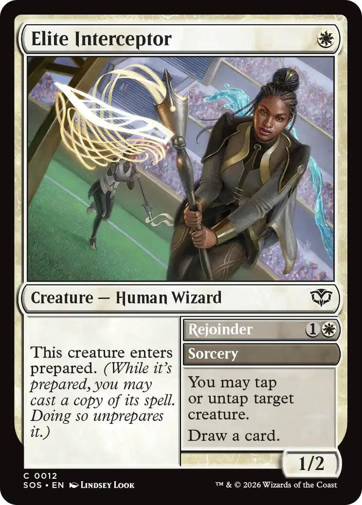 Elite Interceptor [Secrets of Strixhaven] Magic: The Gathering