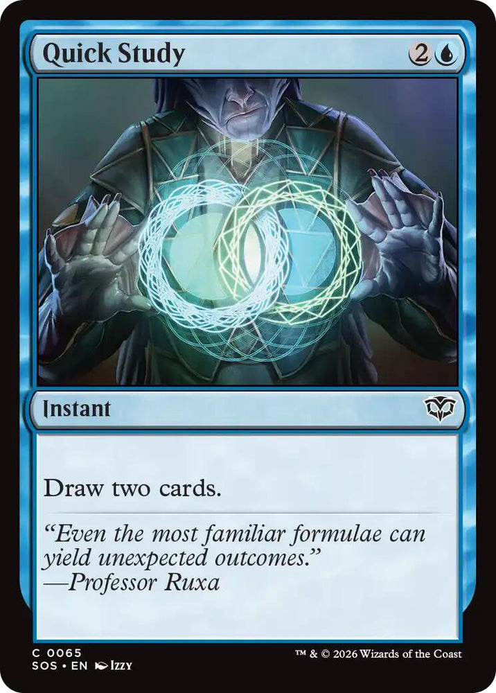 Pursue the Past Art Card (Gold-Stamped Signature) [Secrets of Strixhaven Art Series] Magic: The Gathering