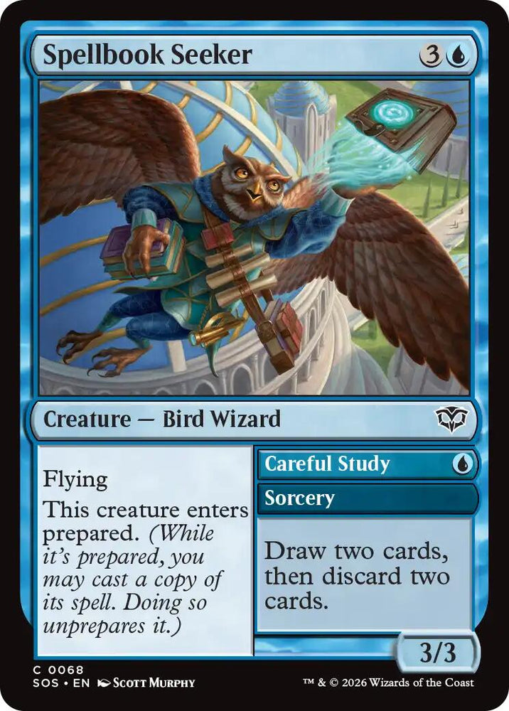 Spellbook Seeker [Secrets of Strixhaven] Magic: The Gathering