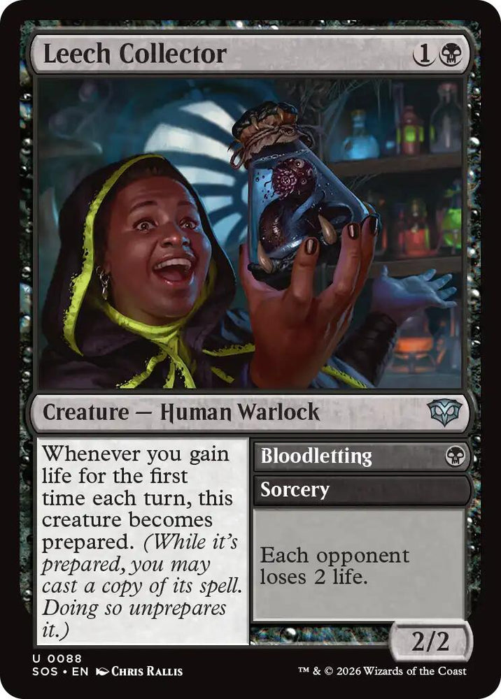 Leech Collector [Secrets of Strixhaven] Magic: The Gathering