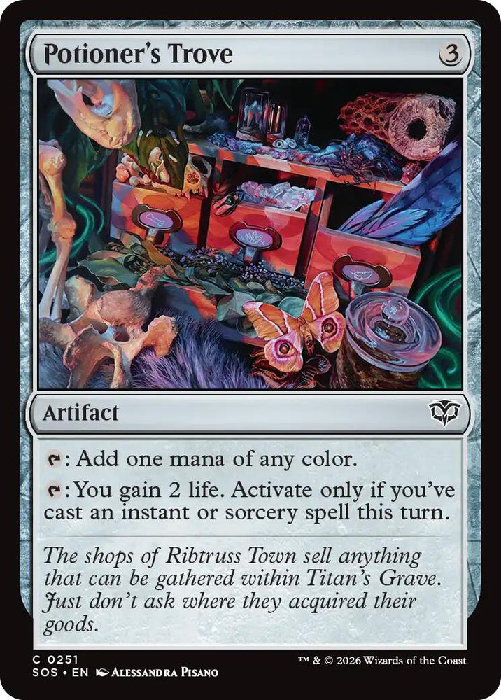 Goblin Glasswright Art Card [Secrets of Strixhaven Art Series] Magic: The Gathering