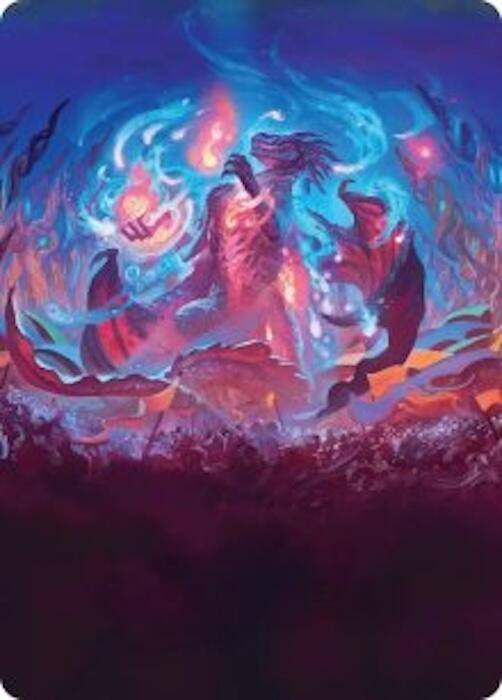 Prismari, the Inspiration Art Card [Secrets of Strixhaven Art Series] Magic: The Gathering