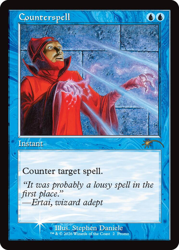 Counterspell (Retro Frame) [MagicFest 2025] Magic: The Gathering