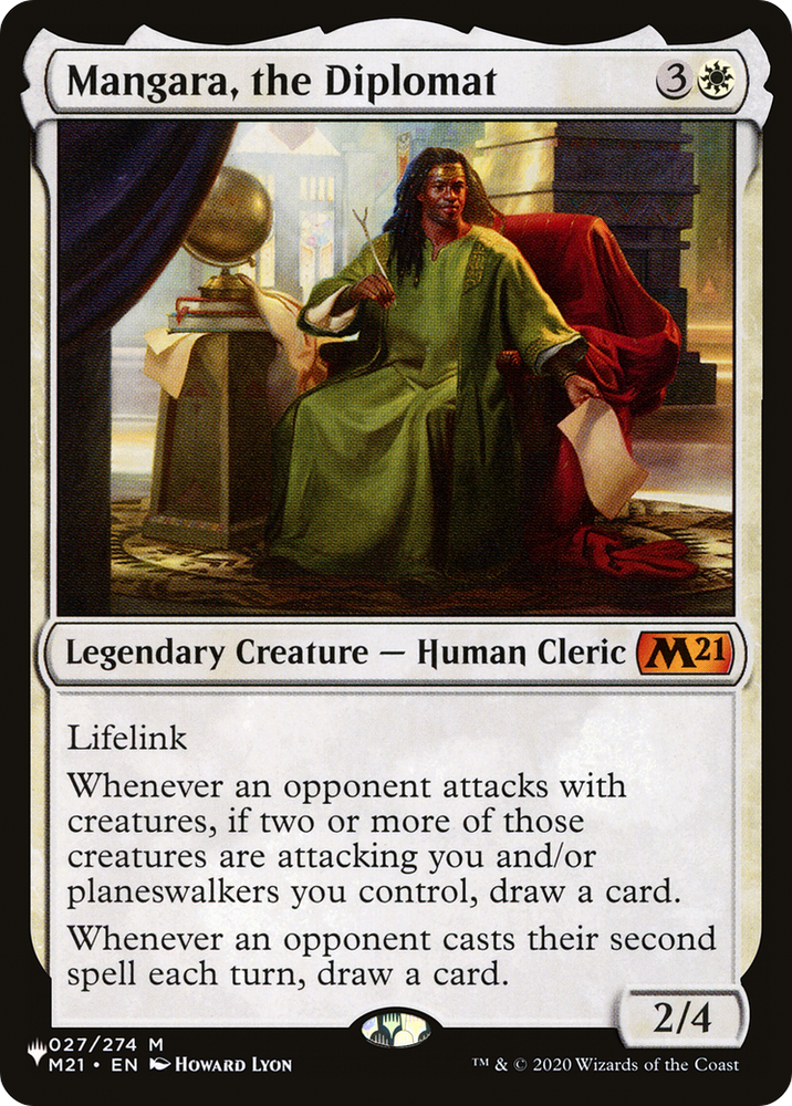 Mangara, the Diplomat [The List] Magic: The Gathering