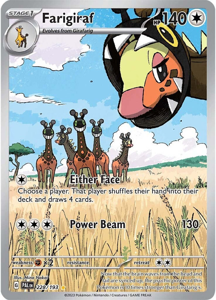 Farigiraf (228/193) [Scarlet & Violet: Paldea Evolved] Pokémon