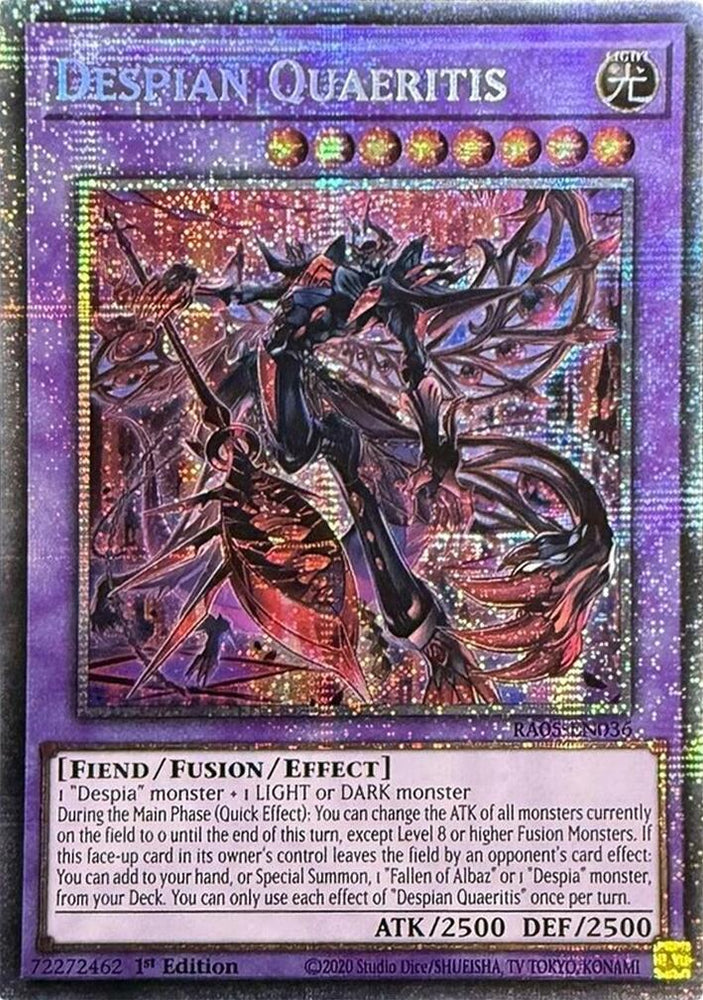Despian Quaeritis (Starlight Rare) [RA05-EN036] Starlight Rare Yu-Gi-Oh!