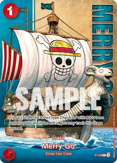 Merry Go (P-142) (Premium Card Collection -Live Action Edition Vol.2 Straw Hat Crew-) [One Piece Promotion Cards] Bandai