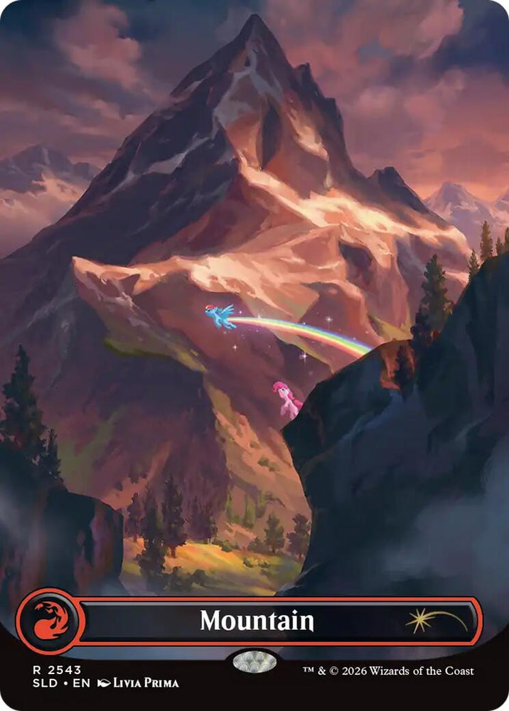 Mountain (2543) [Secret Lair Drop Series] Magic: The Gathering