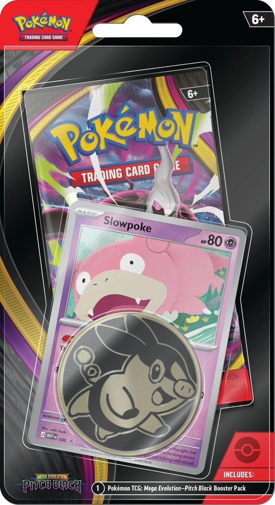 Mega Evolution: Pitch Black - Single Pack Blister [Slowpoke] Pokémon