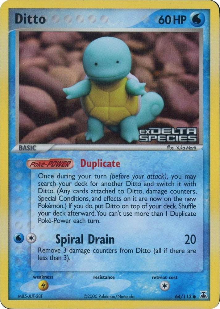 Ditto (064/113) (Delta Species Stamped) [Miscellaneous Cards] Pokémon