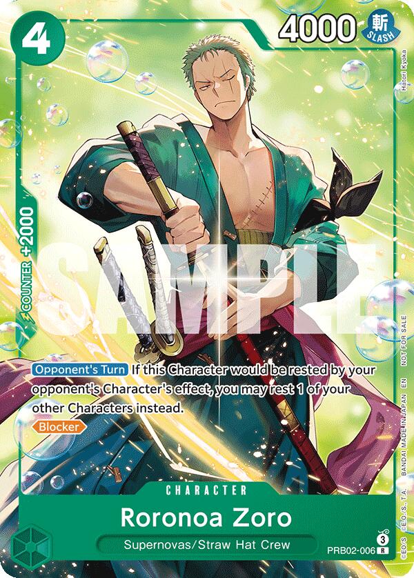 Roronoa Zoro (Welcome Pack 2026 Vol.1) [One Piece Promotion Cards] Bandai