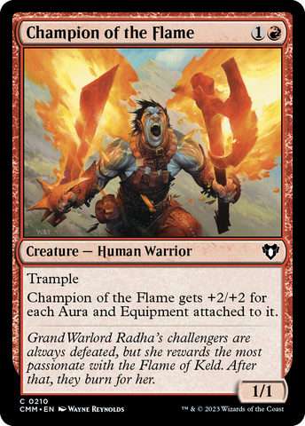 Champion of the Flame [Commander Masters] Magic: The Gathering