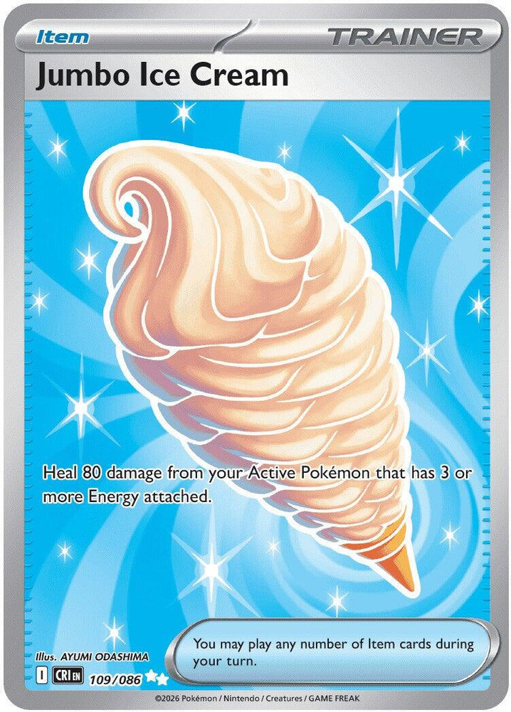 Jumbo Ice Cream (109/086) [Mega Evolution: Chaos Rising] Pokémon