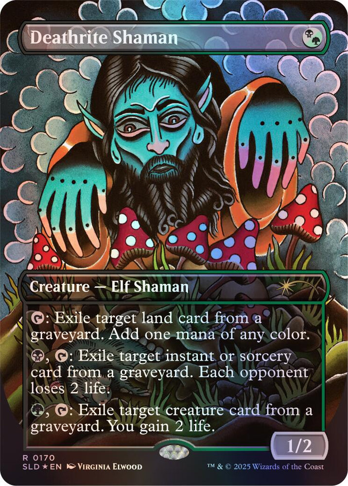 Deathrite Shaman (Rainbow Foil) [Secret Lair Drop Series] Magic: The Gathering