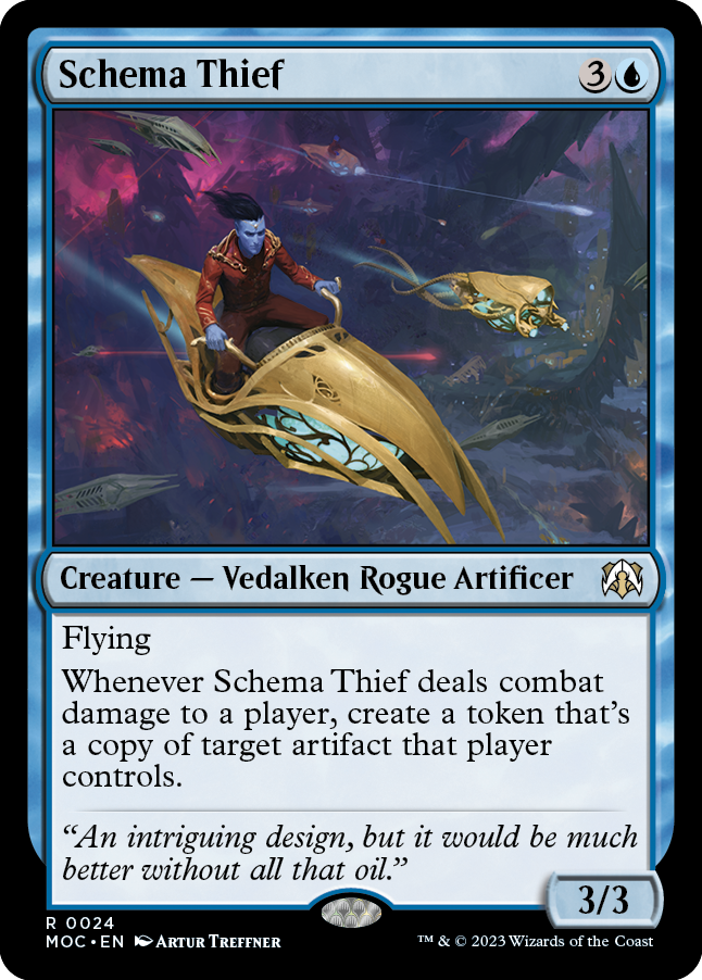 Schema Thief [March of the Machine Commander] Magic: The Gathering