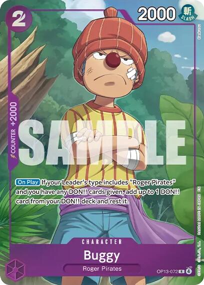 Buggy (Premium Card Collection -Best Selection Vol. 6-) [One Piece Promotion Cards] Bandai
